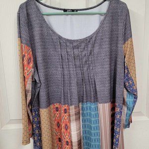 LILY by Firmiana multicolor tunic
